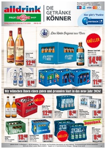 alldrink Prospekt - Angebote ab 05.01.
