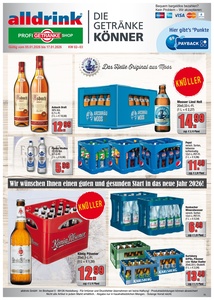 alldrink Prospekt - Angebote ab 05.01. - Seite 1