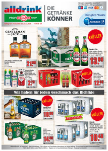 alldrink Prospekt - Angebote ab 16.02. - Seite 1