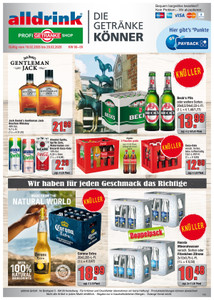 alldrink Prospekt - Angebote ab 16.02. - Seite 1