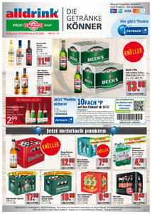 alldrink Prospekt - Angebote ab 16.03. - Seite 1