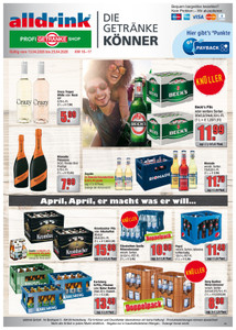 alldrink Prospekt - Angebote ab 13.04.