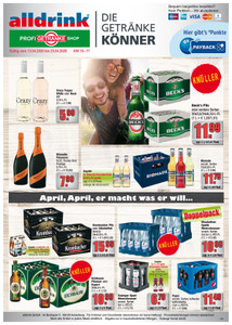 alldrink Prospekt - Angebote ab 13.04.
