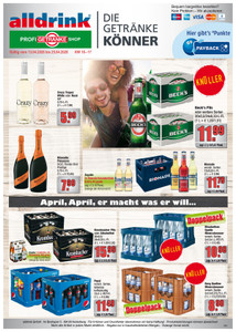 alldrink Prospekt - Angebote ab 13.04.