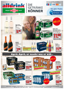alldrink Prospekt - Angebote ab 13.04.