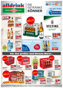 alldrink Prospekt - Angebote ab 27.04.