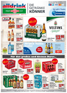 alldrink Prospekt - Angebote ab 27.04. - Seite 1