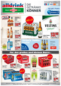 alldrink Prospekt - Angebote ab 27.04.