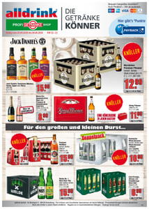 alldrink Prospekt - Angebote ab 25.05. - Seite 1