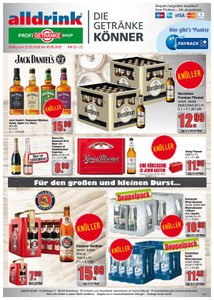alldrink Prospekt - Angebote ab 25.05. - Seite 1