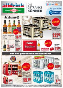 alldrink Prospekt - Angebote ab 25.05. - Seite 1
