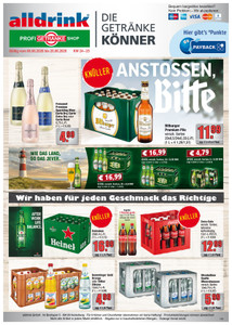 alldrink Prospekt - Angebote ab 08.06.