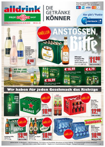 alldrink Prospekt - Angebote ab 08.06.