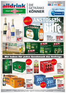 alldrink Prospekt - Angebote ab 08.06.
