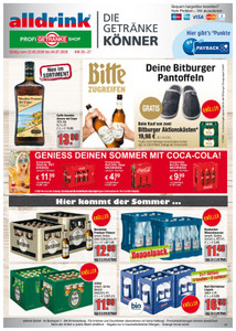 alldrink Prospekt - Angebote ab 22.06. - Seite 1