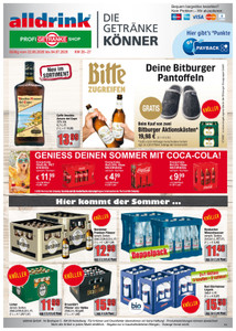 alldrink Prospekt - Angebote ab 22.06.