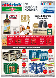 alldrink Prospekt - Angebote ab 22.06.