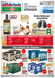 alldrink Prospekt - Angebote ab 22.06.
