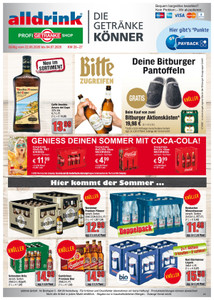 alldrink Prospekt - Angebote ab 22.06.