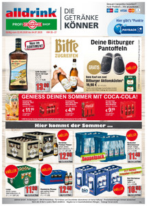 alldrink Prospekt - Angebote ab 22.06.