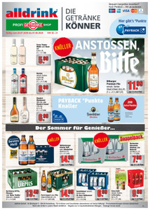 alldrink Prospekt - Angebote ab 20.07.