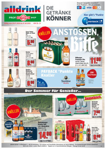 alldrink Prospekt - Angebote ab 20.07.