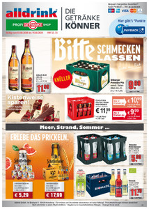 alldrink Prospekt - Angebote ab 03.08.