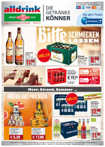 alldrink Prospekt - Angebote ab 03.08.