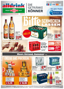 alldrink Prospekt - Angebote ab 03.08.