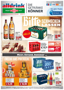 alldrink Prospekt - Angebote ab 03.08.