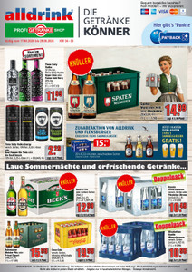 alldrink Prospekt - Angebote ab 17.08.