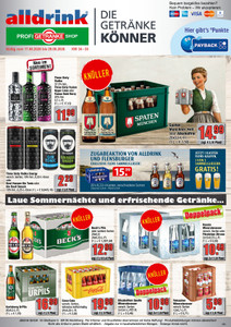 alldrink Prospekt - Angebote ab 17.08.