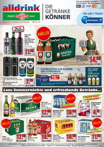 alldrink Prospekt - Angebote ab 17.08.