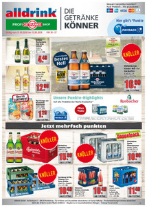 alldrink Prospekt - Angebote ab 31.08. - Seite 1