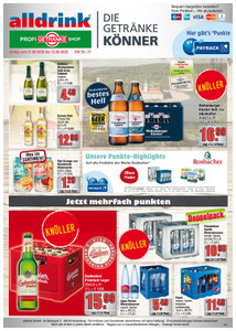alldrink Prospekt - Angebote ab 31.08.