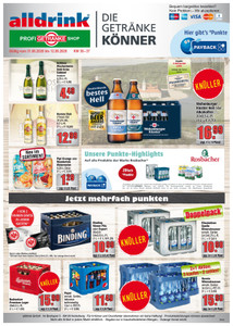 alldrink Prospekt - Angebote ab 31.08.