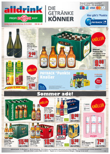 alldrink Prospekt - Angebote ab 28.09.