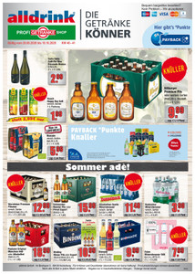 alldrink Prospekt - Angebote ab 28.09.