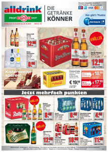 alldrink Prospekt - Angebote ab 12.10. - Seite 1