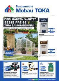 Mobau Bauzentrum TOKA Prospekt - Angebote ab 01.03.