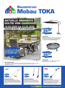 Mobau Bauzentrum TOKA Prospekt - Angebote ab 16.05.