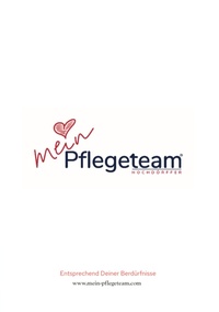 Mein Pflegeteam Hochdörffer Prospekt - Hier bin ich Mensch