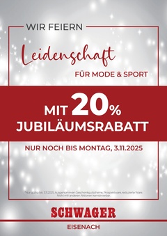 Kaufhaus Schwager Prospekt - Angebote ab 30.10. - Seite 1