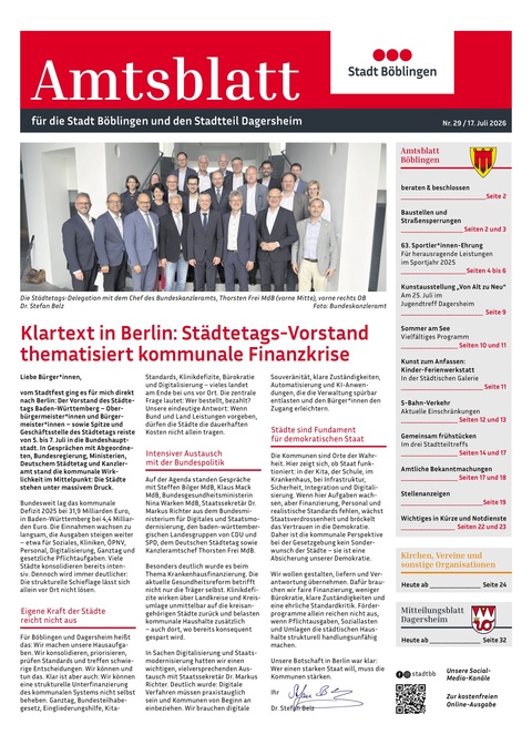 Böblingen 17.07.2026