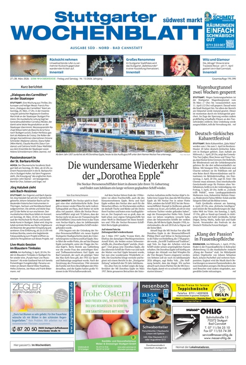 STW Neckar 28.03.2026