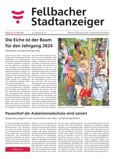 Fellbacher Wochenblatt 21.05.2025