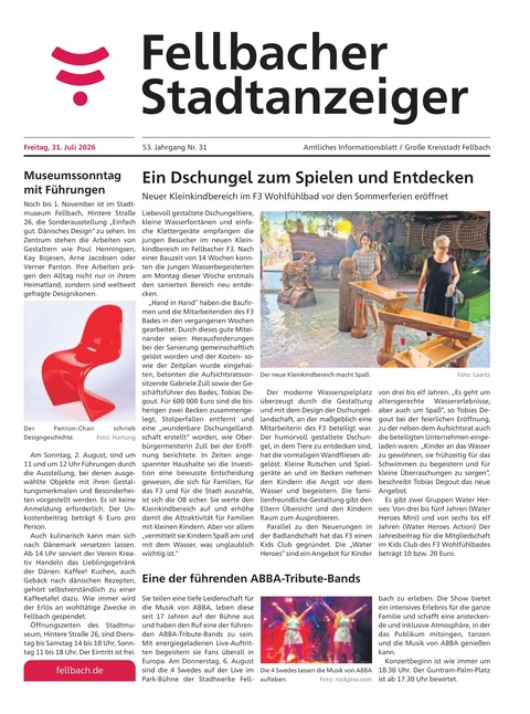 Fellbacher Wochenblatt 31.07.2026