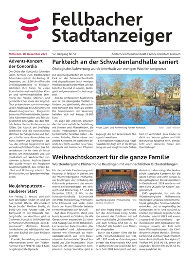 Fellbacher Wochenblatt 10.12.2025