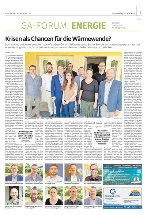 GA: Forum Energie