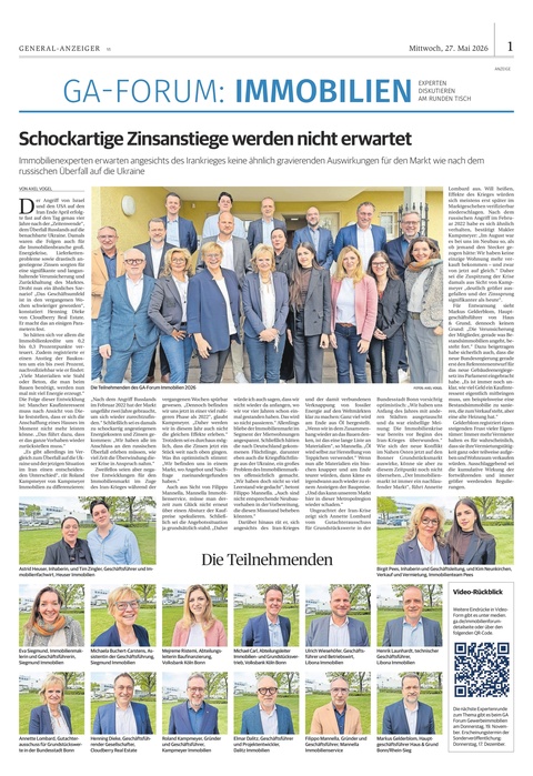 GA-Forum: Immobilien
